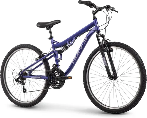 Miniatura 18 de Huffy Bicicleta de montaña Stone para hombres y mujeres, 20"/24"/26", 6 velocidades (20") o 21 velocidades, suspensión delantera o doble (varía)