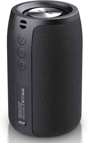 ZEALOT Altavoces Bluetooth portátiles, altavoz inalámbrico, S32 Samll altavoz al aire libre, impermeable IPX5, emparejamiento Camuflaje