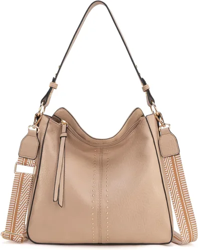 Miniatura 36 de Montana West - Bolsas hobo medianas para mujer, con asa superior, bandolera, bolso cruzado, bolsa de mano tipo cubo