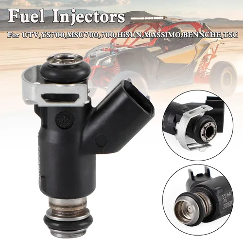 Miniatura 2 de 1 inyectores de combustible aptos para UTV, YS700, MSU700, 700, HiSUN, MASSIMO, BENNCHE, TSC, el inyector de combustible reemplaza 16400-007C-0000