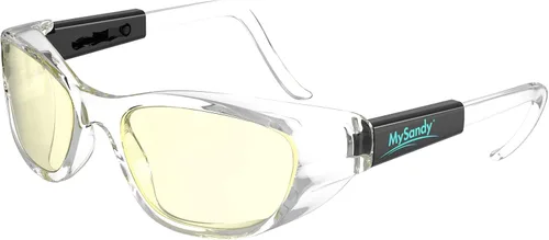 Miniatura 14 de Gafas de Seguridad Graduables Antiempañantes con Bloqueador de Luz Azul, Brazos de Goma Suave Ajustables y Antideslizantes y Almohadillas