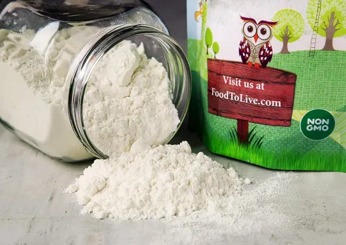 Miniatura 8 de Harina de yuca orgánica, 8 onzas, sin OMG, polvo de raíz de yuca cruda, 100% pura, kosher, superalimento vegano, paleo, a granel, sustituto