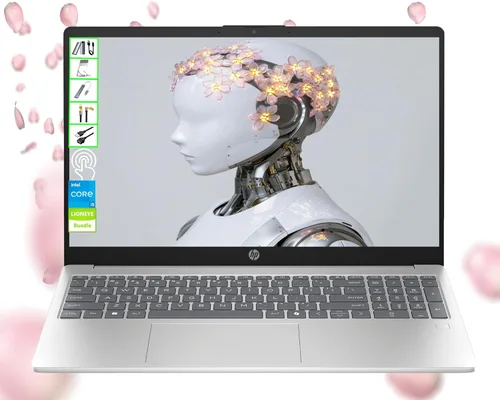 Miniatura 8 de HP Laptop con pantalla táctil de 15 pulgadas Computadora HD de 15.6" 64GB RAM SSD de 2TB y SSD portátil de 128GB CPU Intel 6-Core i3