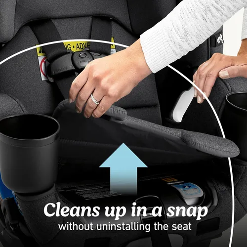 Miniatura 7 de Graco 4Ever DLX Slim 4 en 1 Asiento de automóvil para bebé a niño pequeño, orientación trasera, orientación delantera, a elevador de respaldo alto