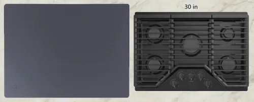 Miniatura 3 de Tapete de silicona ultra grande, súper versátil y grueso, resistente al calor, de 32 x 24 pulgadas, (1, gris oscuro)