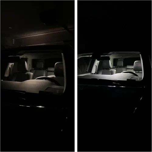 Miniatura 5 de Kit de 7 bombillas LED blancas para luces interiores para Mazda 5 mapas, cúpula de carga, luces superbrillantes de 6000 K para placa de matrícula
