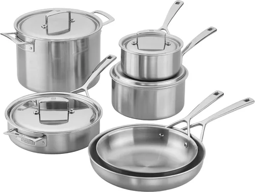 Miniatura 7 de ZWILLING Pure - Juego de utensilios de cocina de acero inoxidable, 8 piezas, color gris