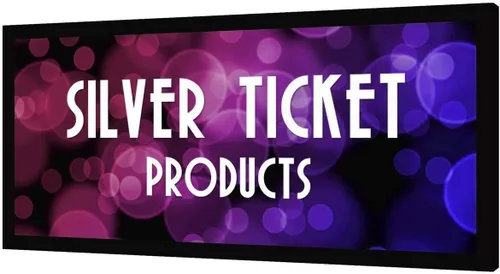 Silver Ticket Products STR Series - Marco fijo de cine en casa de 6 piezas, 4K / 8K Ultra HD, HDTV, HDR y pantalla de proyección de películas 3D