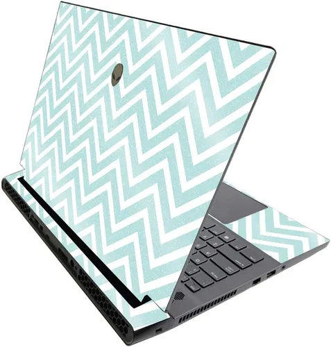 Miniatura 390 de MightySkins - Skin brillante con purpurina para Alienware M17 R3 (2020) y M17 R4 (2021) - Diversión de los años 90 Acabado duradero con purpurina