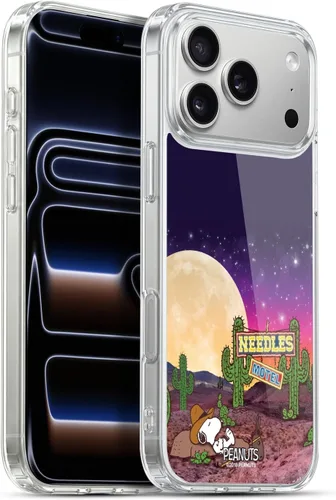 Miniatura 32 de Head Case Designs Funda de gel con licencia oficial de Peanuts Nebula Cactus Needles Snoopy Space Cowboy [protección de grado militar] compatible