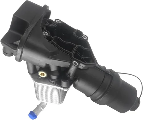 Miniatura 4 de Enfriador de aceite compatible con Volkswagen Passat GTI Jetta Eos Audi A3 A4 TT Quattro 2005-2014 Reemplazar el número OEM: 06D117021C 2.0L L4 DOHC