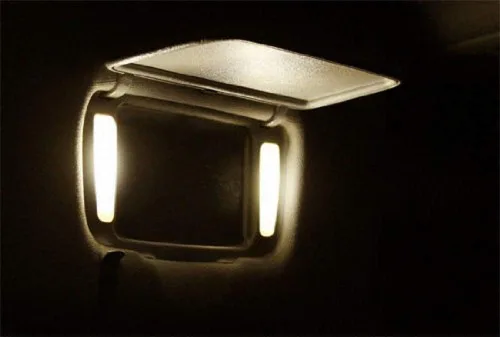 Miniatura 6 de iJDMTOY 3-SMD - Bombillas de repuesto 6614F de 1.142 in compatibles con luces de espejo de tocador de automóvil, blanco cálido