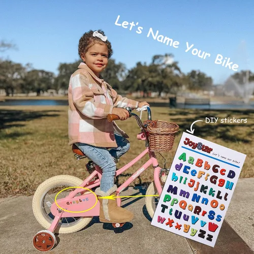 Miniatura 5 de JOYSTAR Fantasy Girls Bike for 2-12 Years Old Toddlers and Kids, 12" 14" 16" 18“ 20" Retro Style Kids Bike with Training Wheels