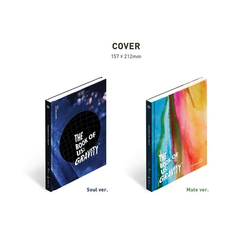 Miniatura 3 de DAY6 5th Mini Album - The Book Of Us : Gravity [ SOUL ver. ] CD + Photobook + Photocards + Postcard + Bookmark + FREE GIFT / K-POP Sealed