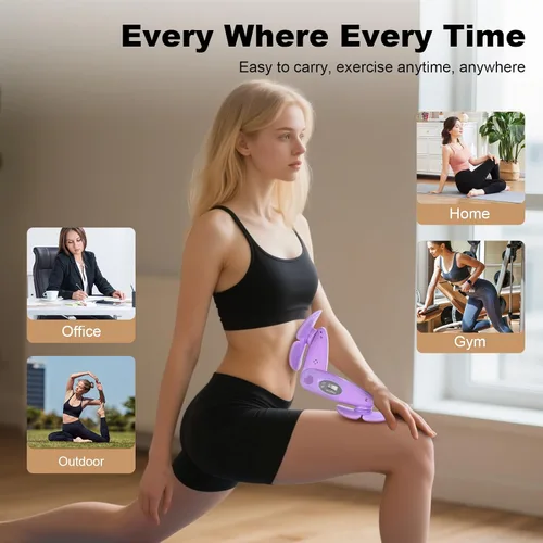 Miniatura 5 de Thigh Master, Pelvic Floor Exercise Devices,Inner Thigh Exerciser,Silicone Oil Container Heart Shape 17ml Non-Stick Concentrate Jar for Wax