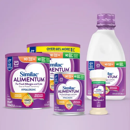 Miniatura 12 de Similac Alimentum con HMO 2'-FL - Fórmula hipoalergénica para bebés, para alergias alimentarias y cólicos debido a sensibilidad a las proteínas