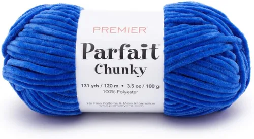 Miniatura 8 de Premier Parfait Hilo Grueso - Súper Voluminoso para Tejer y Hacer Ganchillo, Chenilla, Sunshine