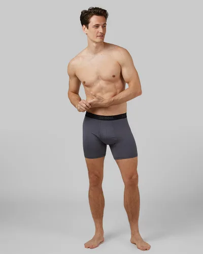 Miniatura 2 de 32 GRADOS - Calzoncillos tipo bóxer de malla activa para hombre, de secado rápido, paquete de 4