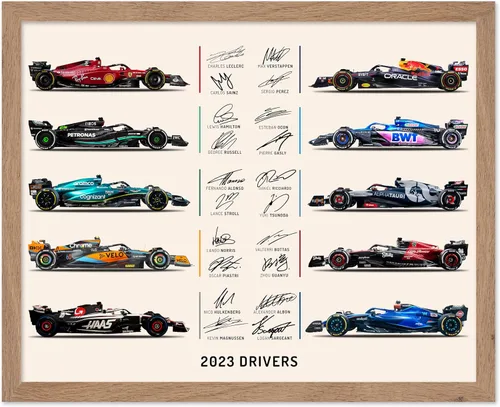 Miniatura 23 de Poster Master Póster de carreras de autos 2023, impresión de autos de carreras, arte de carreras de autos deportivos, regalo para hombres, mujeres