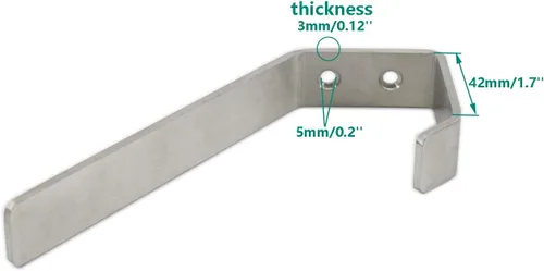 Miniatura 3 de Ganchos de pared de acero inoxidable para colgar toallas, sombreros, llaves, plantas, ganchos de metal resistentes para colgar en la pared