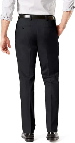 Miniatura 3 de Dockers - Pantalón de algodón elástico para hombre, ajuste recto, color caqui