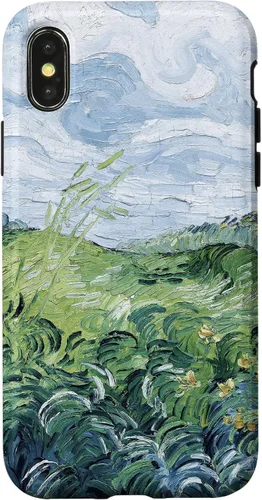 Miniatura 5 de Funda para iPhone 12 Pro Max Van Gogh Green Wheat Fields Modern Art Painting Phone Cover Case