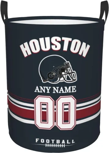 Miniatura 29 de Cesta de lavandería Philadelphia, cesta de lavandería personalizada estilo fútbol, cesta de almacenamiento plegable personalizada con nombre