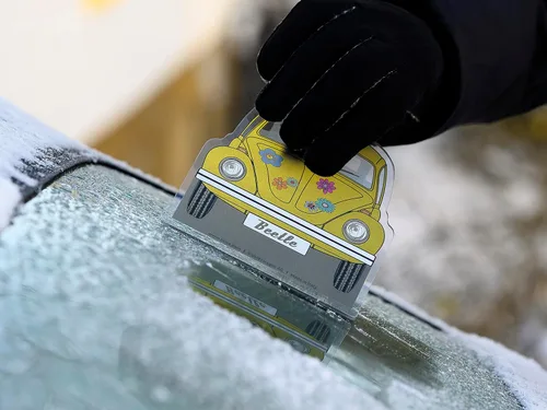 Miniatura 5 de BRISA VW Collection - Rascador de hielo de policarbonato Volkswagen, raspador de parabrisas, removedor de nieve, accesorio de automóvil de invierno