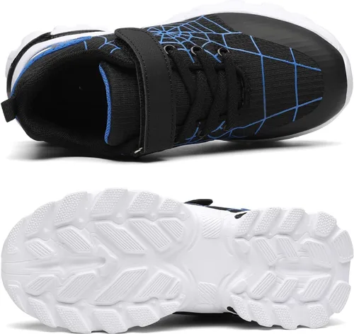 Miniatura 5 de IGBAY Zapatillas deportivas para niños pequeños y grandes con amortiguación, para correr, deportes, deportes, fitness, entrenamiento cruzado