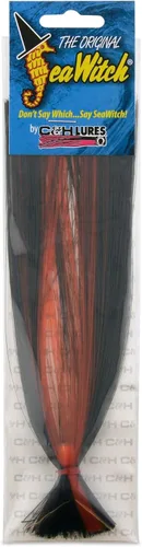 Miniatura 7 de C&H Lures Señuelos de Pesca Sea Witch - Originales Desde 1959, Faldas de Nylon Revelan Cabeza con Peso, 15 Colores, 8 Pesos de Cabeza, Señuelo