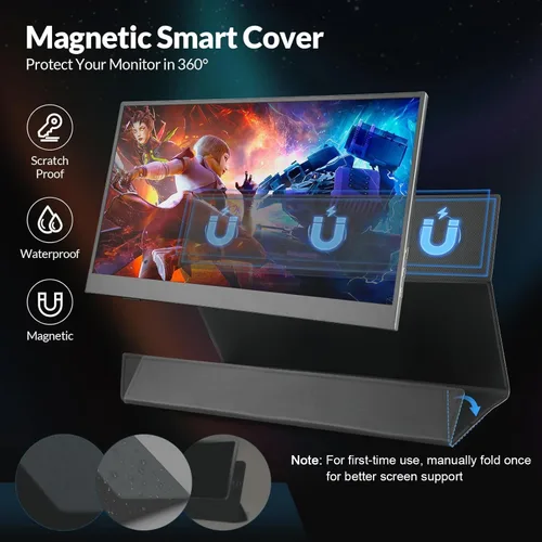 Miniatura 3 de Monitor portátil de viaje con pantalla táctil de 14 pulgadas, 1920 x 1200P IPS/HDR, extensor de pantalla para computadora portátil