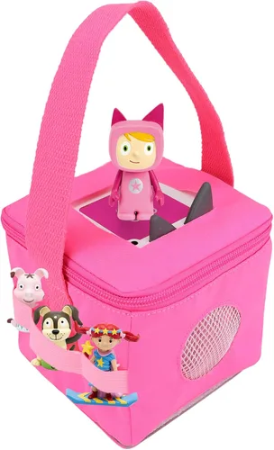 Miniatura 9 de Annmore Estuche de transporte para Toniebox, organizador de almacenamiento para reproductor de audio y figuras, compatible con versiones 1 y 2 (azul)