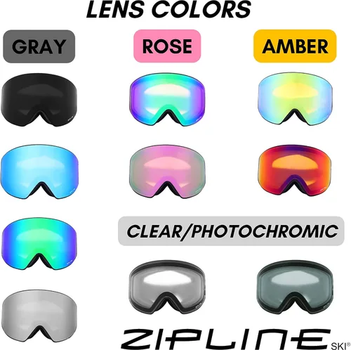 Miniatura 6 de Gafas de esquí Zipline Podium XT - Lentes magnéticas sin niebla