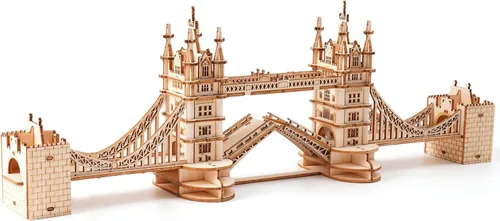 Miniatura 10 de Rowood Rompecabezas 3D para adultos, kit de modelo de madera para manualidades para adultos, regalos para mayores de 14 años, Big Ben