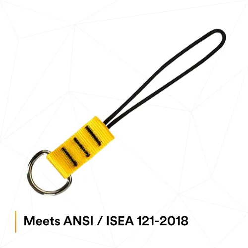 Miniatura 8 de 3M - DR-CORD-10PK DBI-SALA Protección contra caídas para herramientas, 1500009, cable de anillo en D con lazo, cinchas a herramientas que pesan