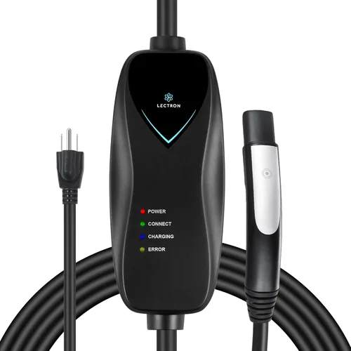 Miniatura 8 de Cargador Tesla Lectron Nivel 2 - 240V, 40 Amp, Enchufe NEMA 14-50, Cable de Extensión de 16 ft - Cargador de Coche Eléctrico Portátil para Tesla