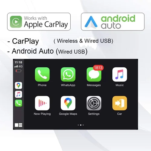 Miniatura 3 de SYGAV Estéreo Android para 2012 2013 2014 Toyota Camry Radio Wirelss Carplay DSP navegación GPS HD 1280x720 Android Auto pantalla táctil unidad