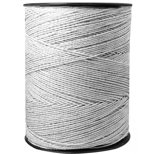 Miniatura 2 de Valla Eléctrica Polywire 500 m (1640 pies), Conductores de Acero Inoxidable de 6 Hebras, Resistente a la Oxidación y UV, Valla Eléctrica Portátil