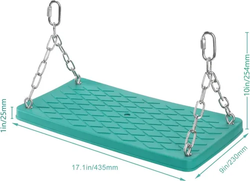 Miniatura 5 de Juego de columpio para árbol antideslizante, resistente, juego de columpios para niños, para interiores y exteriores, regalo de cumpleaños, patio