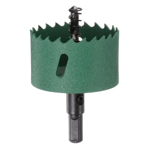 Miniatura 15 de HARFINGTON Sierra de agujero bimetálica de 2.165 in (2-3/16 ") M42 HSS (acero de alta velocidad) Sierra de agujero cortador de broca para madera