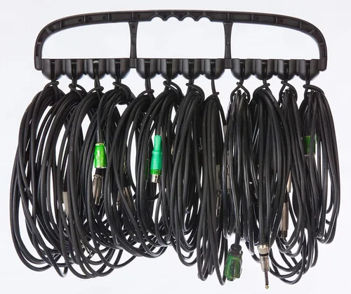 Miniatura 2 de Sistema de gestión de cables: Negro