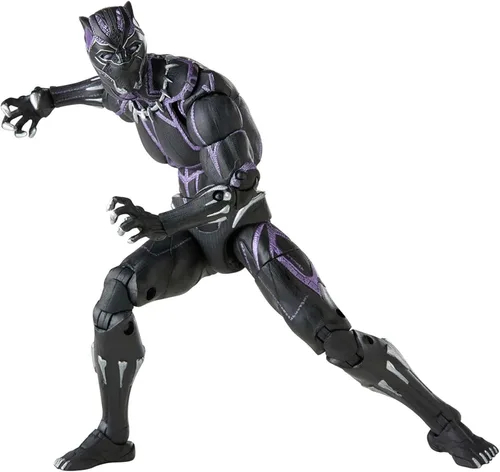 Miniatura 5 de Marvel - Serie Legends Black Panther Legacy Collection, figura de acción de Pantera Negra, juguete de colección de 6 pulgadas, 3 accesorios