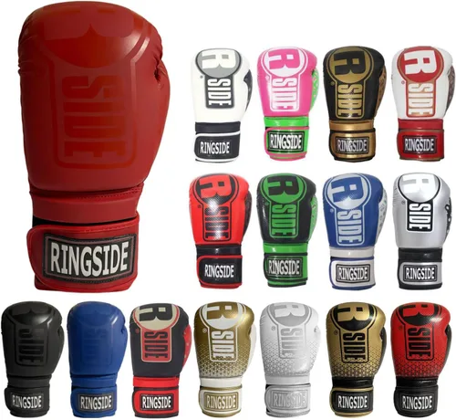 Miniatura 7 de Ringside Apex Flash - Guantes de boxeo IMF-Tech con soporte seguro para la muñeca, guantes de boxeo sintéticos para hombres y mujeres