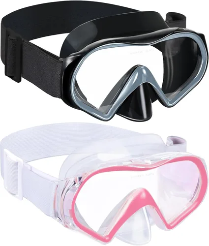 Miniatura 11 de Aegend Máscara de buceo para adultos y jóvenes, antivaho anti-UV, amplia visión, máscara de esnórquel para buceo, natación, esnórquel