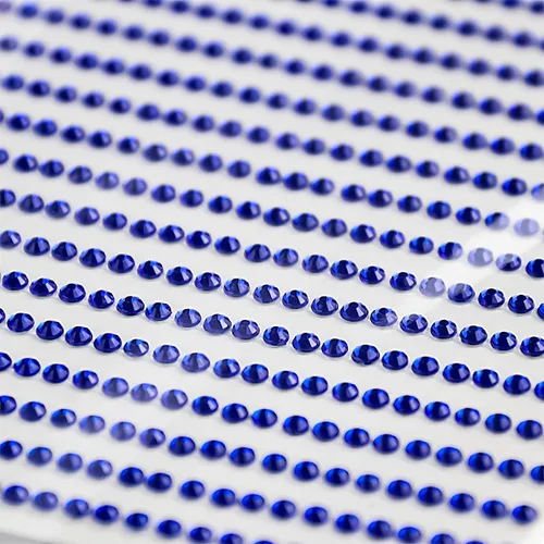 Miniatura 3 de 3090 calcomanías autoadhesivas de diamantes de imitación azul oscuro, joyas para el cabello, joyas para el rostro, gemas para los dientes, gemas