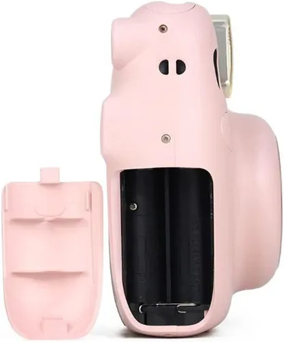 Cubierta de puerta de batería compatible con cámara Fujifilm Mini Film - Repuesto o respaldo (rosa Mini 11)