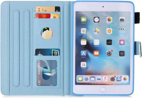 Miniatura 6 de Funda para iPad mini, FANCITY Mini 4 Mini 5 Mini 3/2/1 con función de encendido y apagado automático con soporte