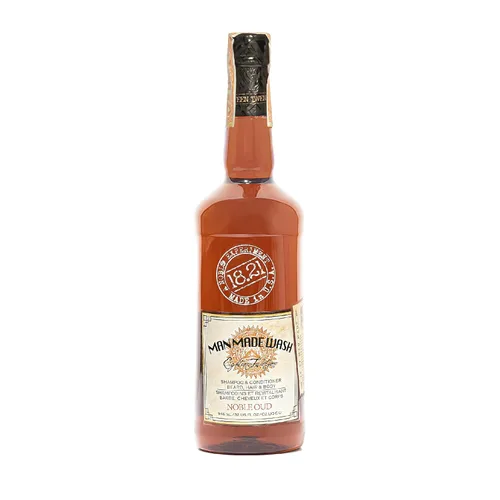 18.21 Man Made Original Absolute Mahogany 3-in-1 Body Wash, Shampoo, & Conditioner for Men, All Hair & Skin Types, Strengthens and Moisturizes in a