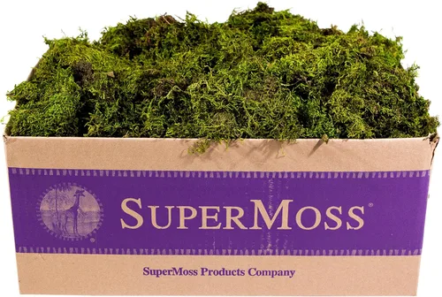 Miniatura 3 de SuperMoss (22168 hojas de musgo mini (triturado) conservado, verde fresco, 10 libras