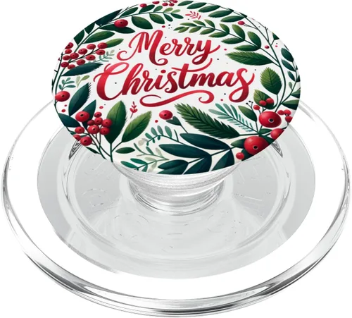 Miniatura 8 de Feliz Navidad divertida cita para los amantes de la Navidad PopSockets Standard PopGrip
